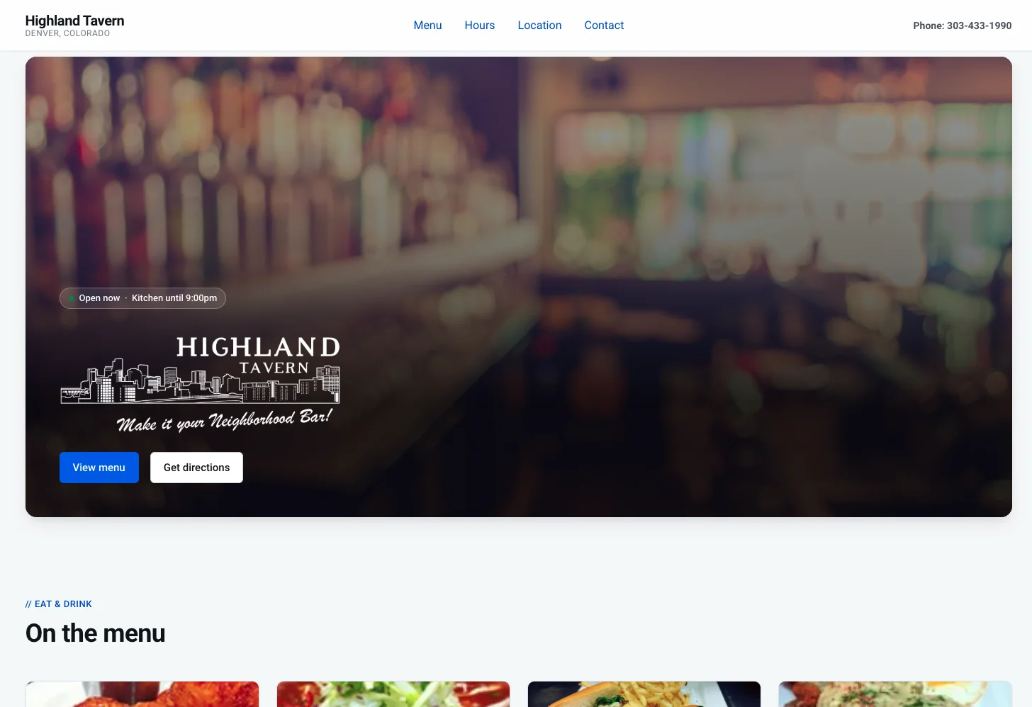 Highland Tavern